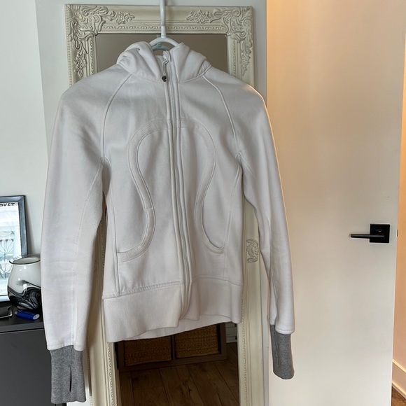 lululemon white zip-up - Picture 2 of 3